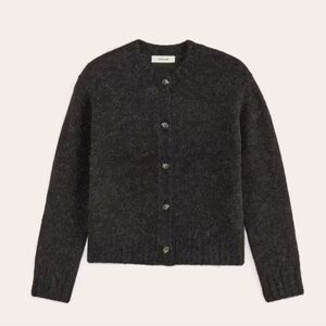 Everlane The Crew Cardigan in Alpaca Size S